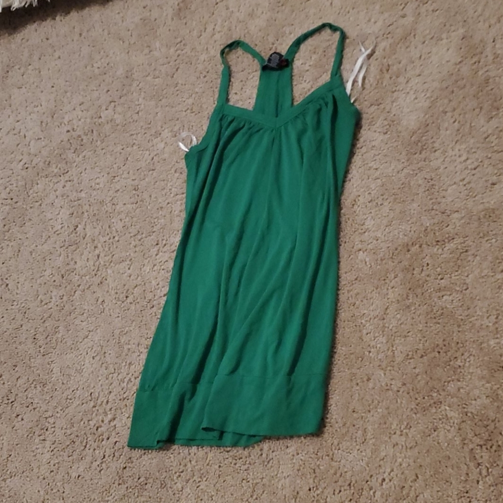 Green shirt